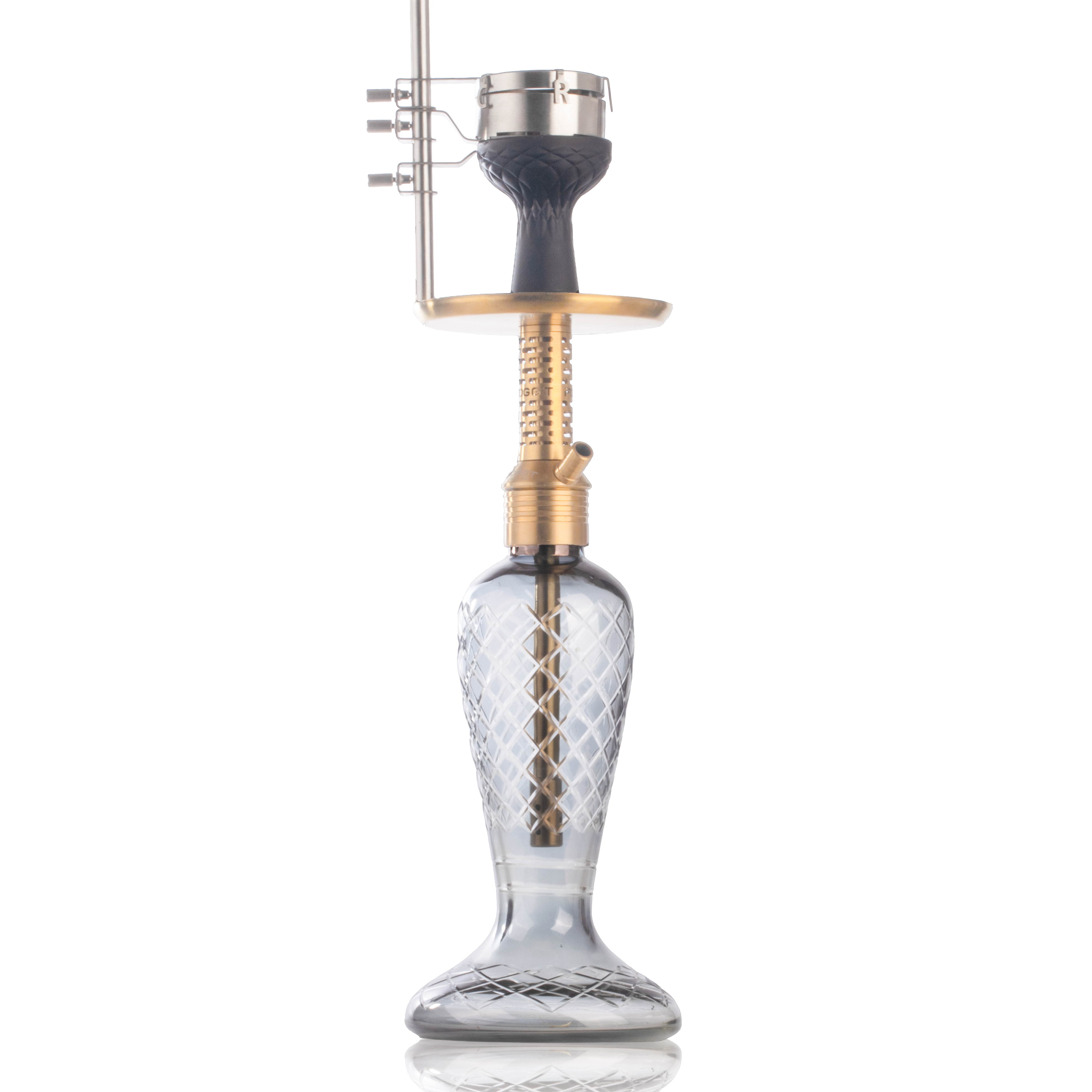 Cross Carbon Adjustable Hookah Heat Management Device (HMD)