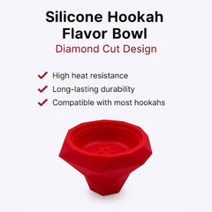 Premium Diamond Silicone Hookah Chillum
