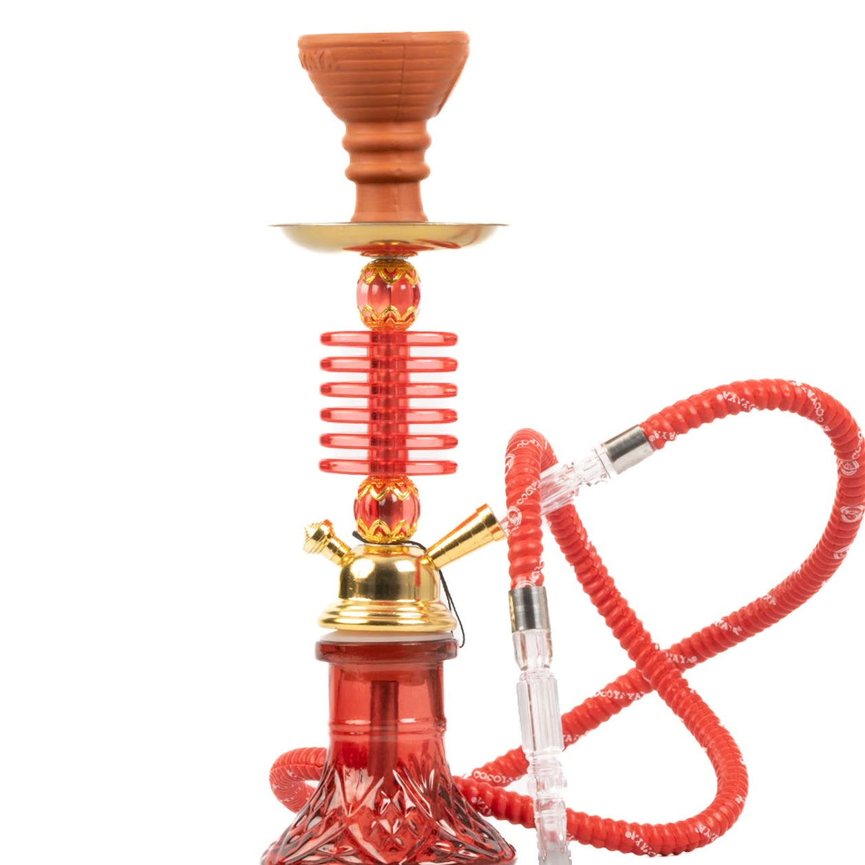 COCOYAYA Pumpkin 1203 Hookah - Red