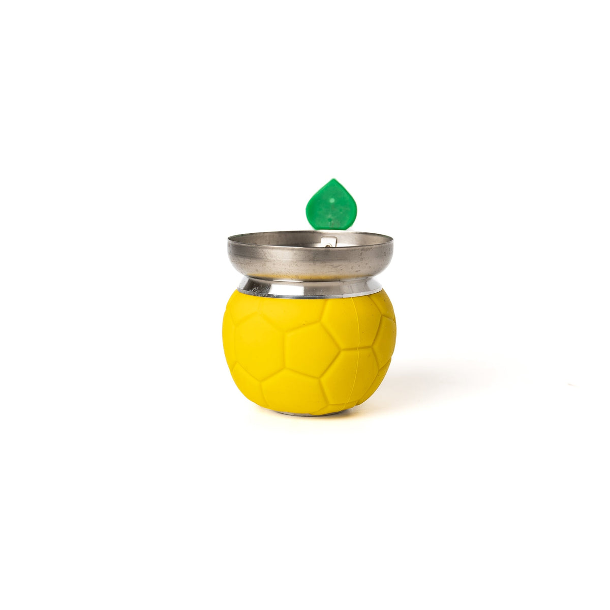 Football Hookah Chillum Bowl and HMD - Yellow