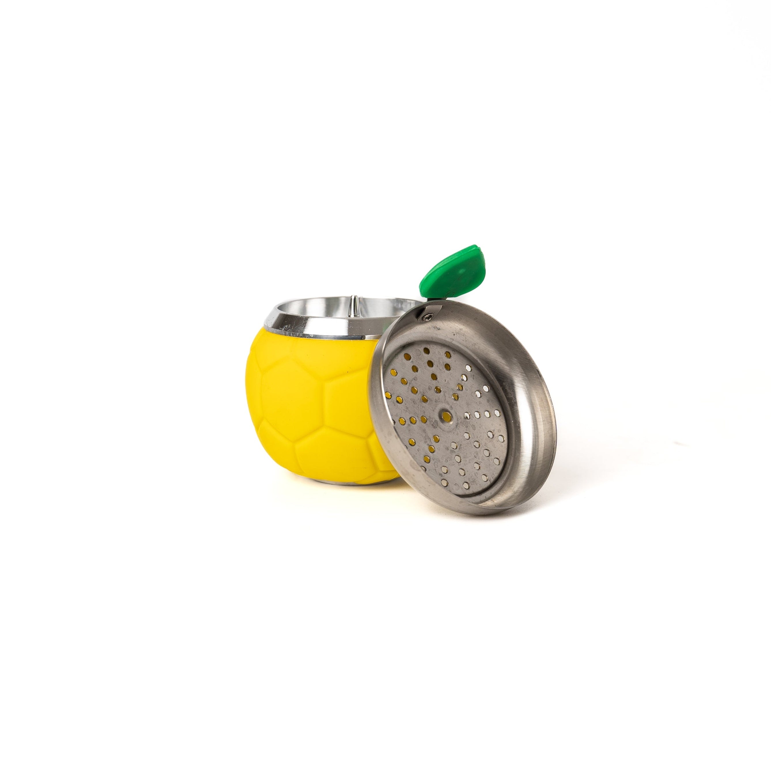 Football Hookah Chillum Bowl and HMD - Yellow