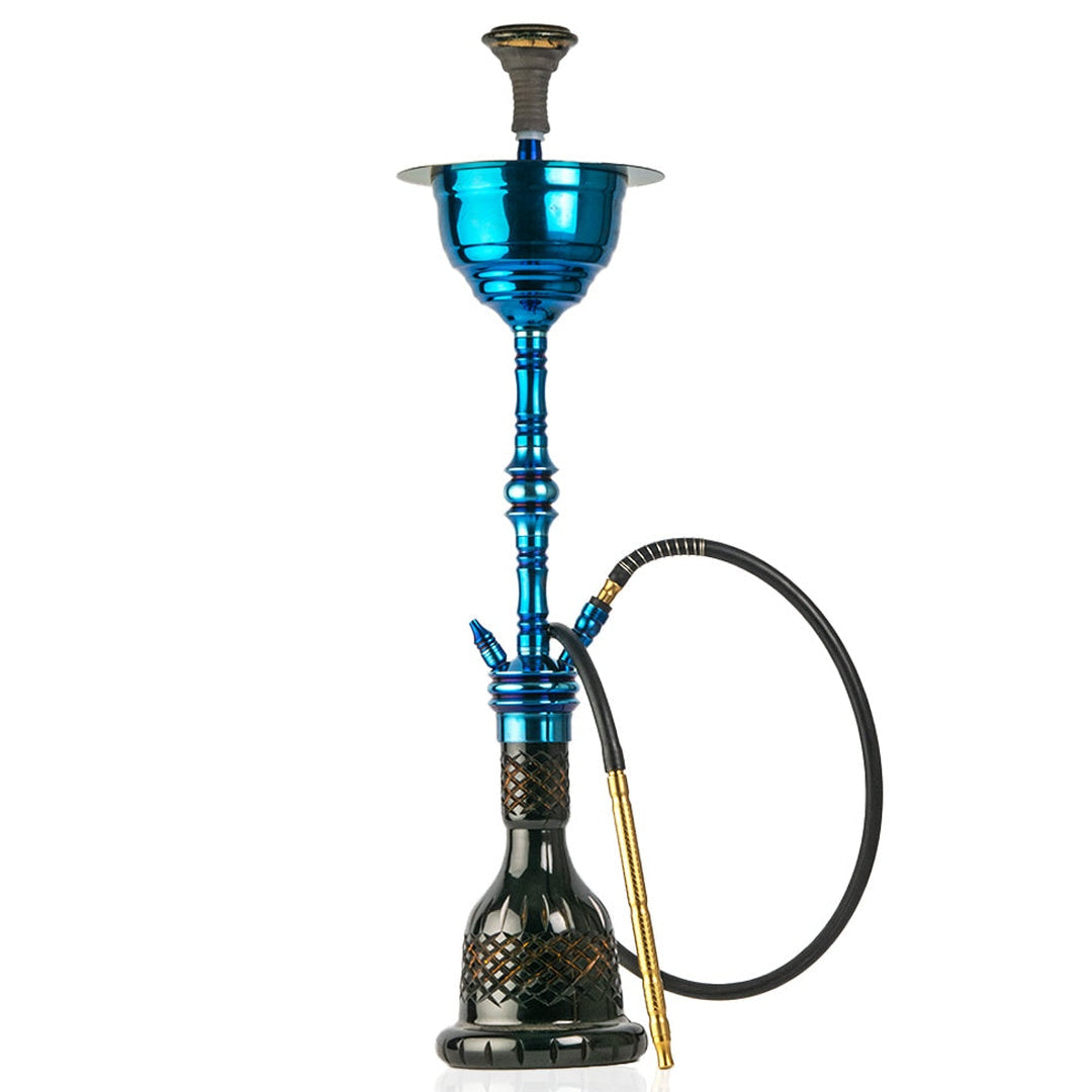 COCOYAYA Gamaliya Hookah - Blue Stem & Black Base