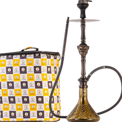 COCOYAYA Jungle Series Kong Hookah - Bronze (Grey Base)