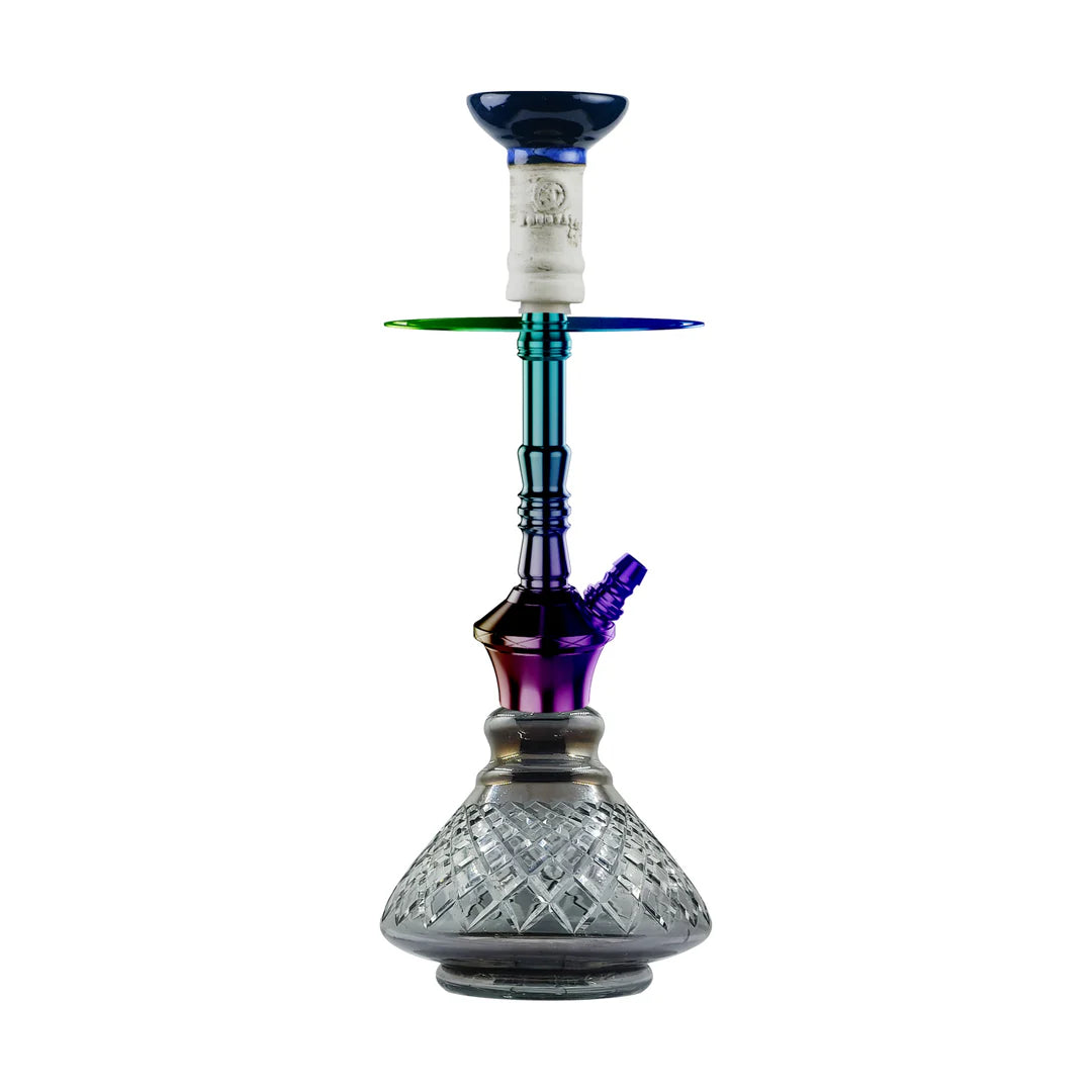 COCOYAYA Lazy Goose Hookah (Conquer Series) - Rainbow