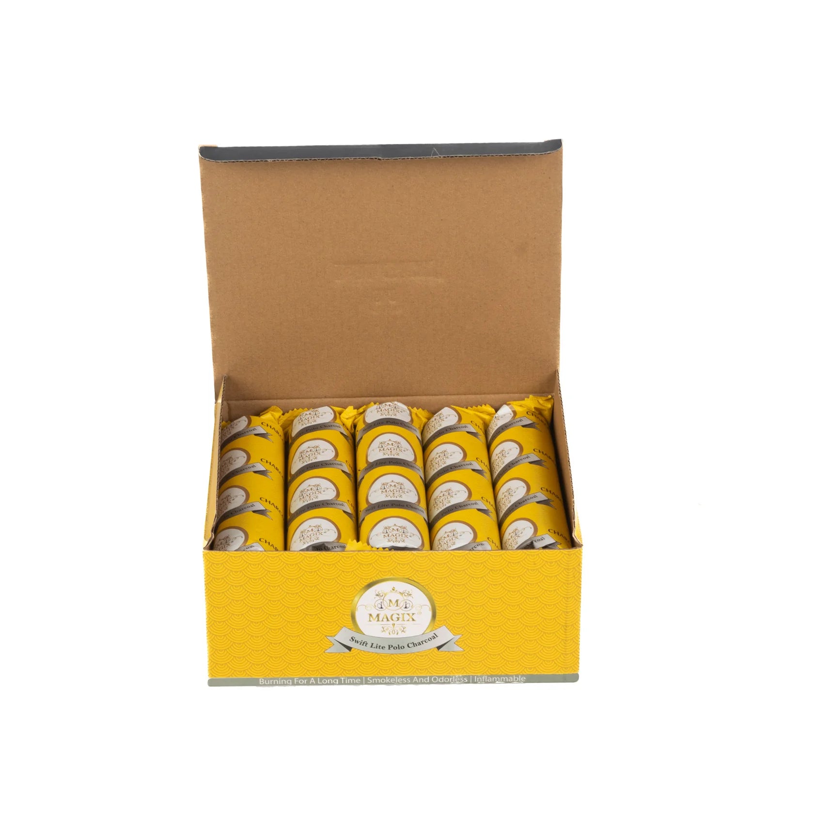 Magix Polo Magic Charcoal Pack of 10(100 Disks)