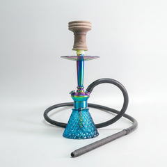 COCOYAYA Milo Hookah (Conquer Series) - Rainbow & Blue Base