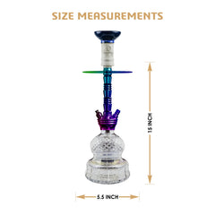 COCOYAYA Niko Hookah (Conquer Series) - Rainbow