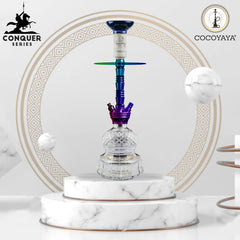 COCOYAYA Niko Hookah (Conquer Series) - Rainbow