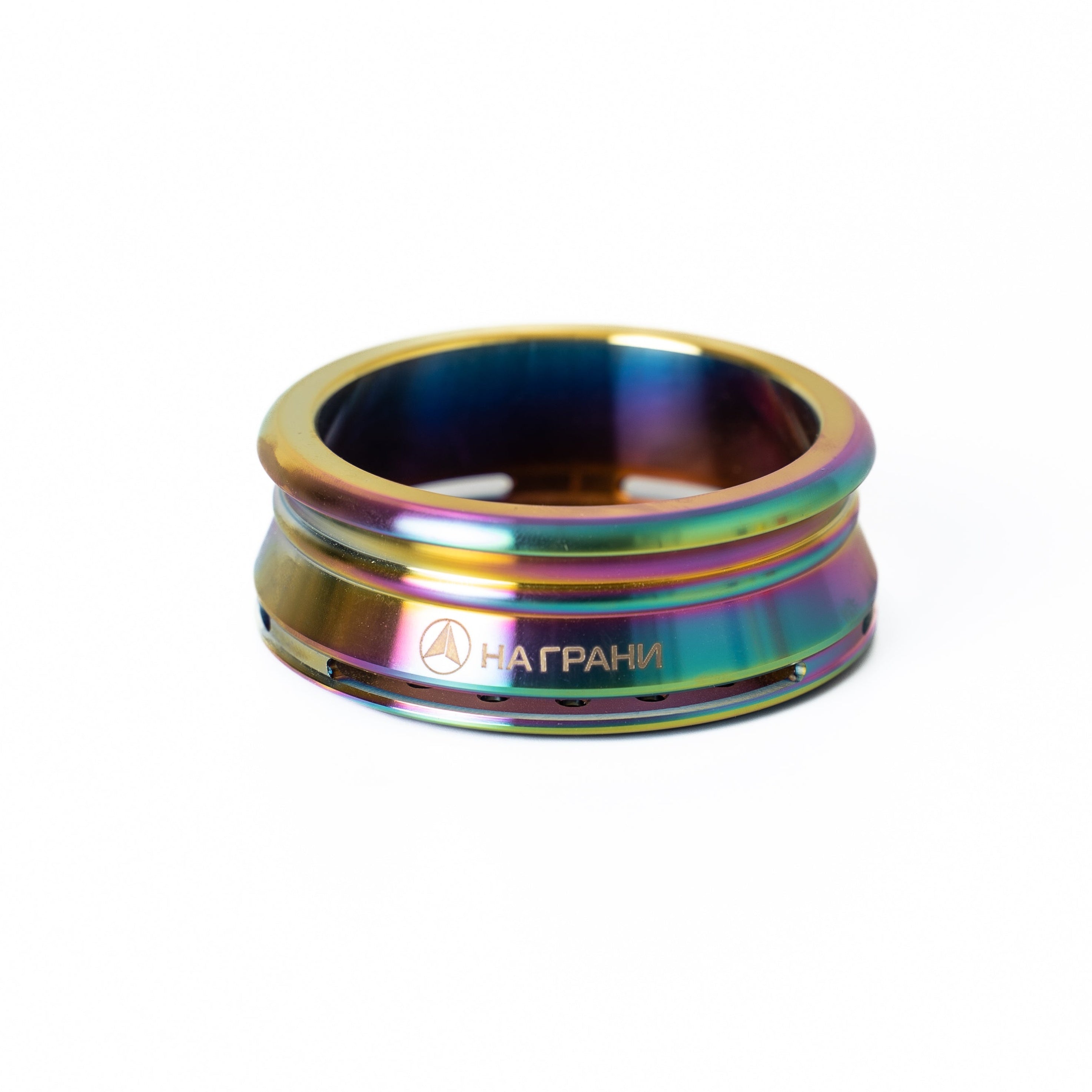 Stainless Steel Hookah Heat Management Device (HMD) - Rainbow