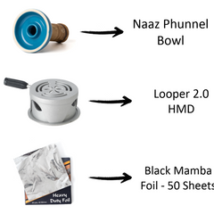 Looper 2.0 HMD + Naaz Phunnel + Foil