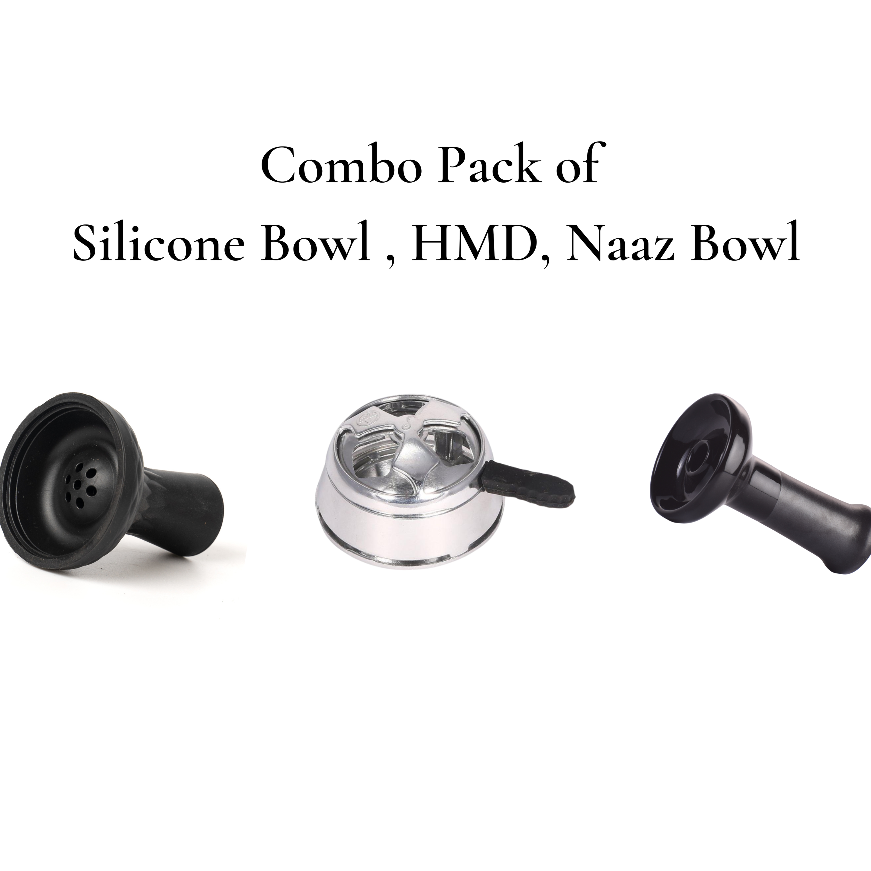 Naaz Matte Bowl + Silicone Chillum + HMD