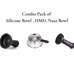 Naaz Matte Bowl + Silicone Chillum + HMD