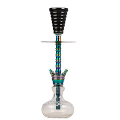 COCOYAYA Suzie Hookah (Conquer Series) - Rainbow (Transparent Base)