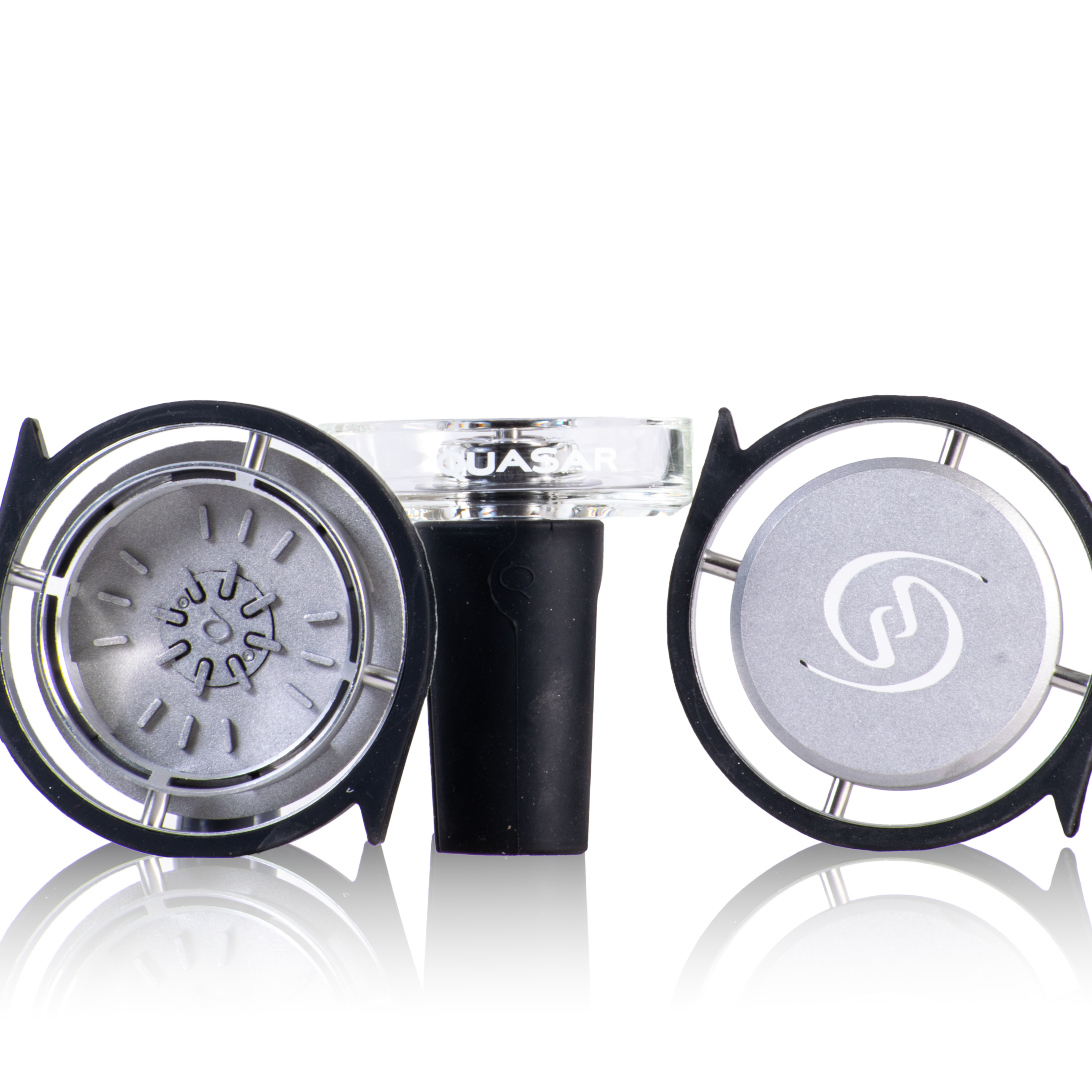 Quasar Hookah Chillum with HMD - Black