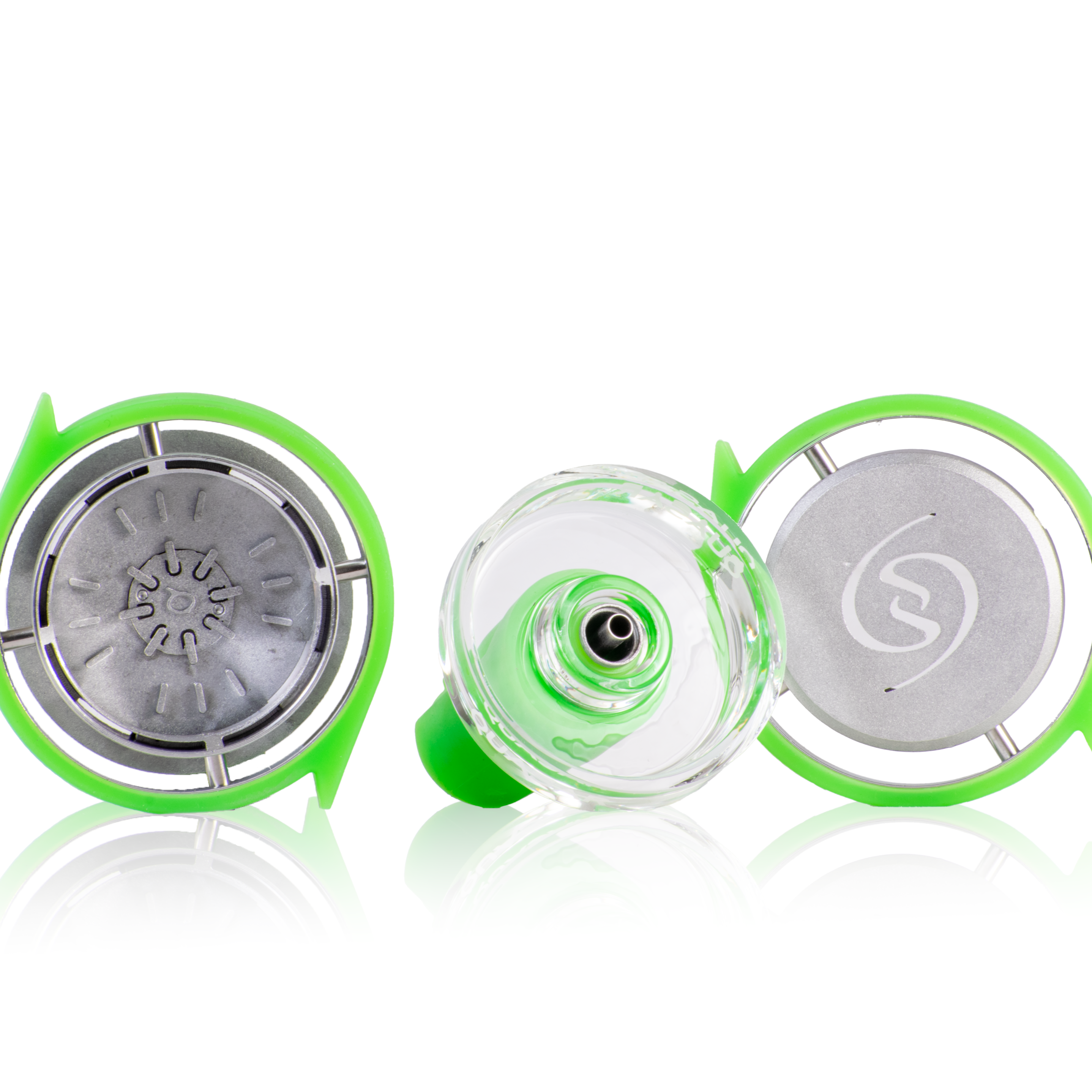 Quasar Hookah Chillum with HMD - Green