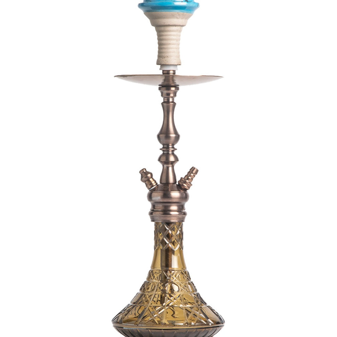 COCOYAYA Simba Hookah - Bronze Stem (Brown Base)