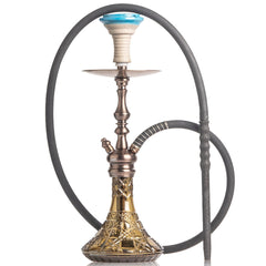 COCOYAYA Simba Hookah - Bronze Stem (Brown Base)
