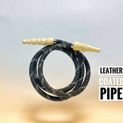 COCOYAYA Basic Leather Coated Hookah Pipe - Black