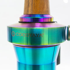 COCOYAYA Sydney Hookah - Rainbow Stem & Grey Base