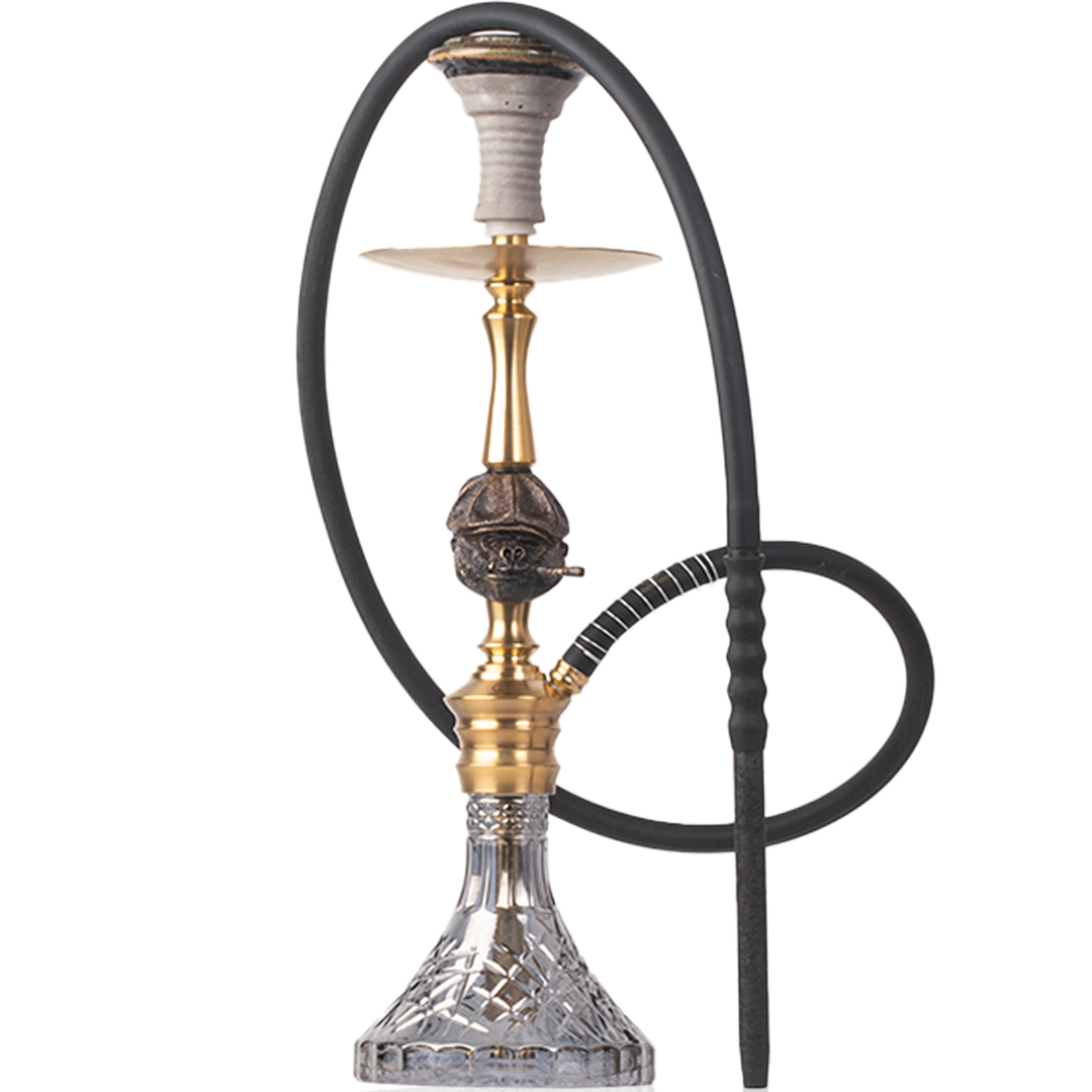 COCOYAYA Cigar Bohemian Hookah - Gold Stem & CGB Base