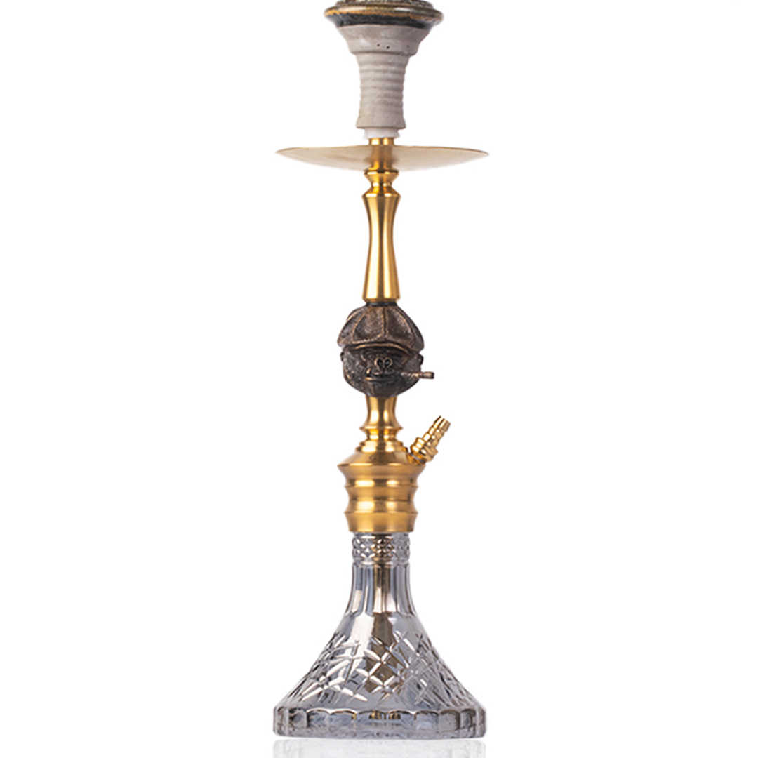 COCOYAYA Cigar Bohemian Hookah - Gold Stem & CGB Base