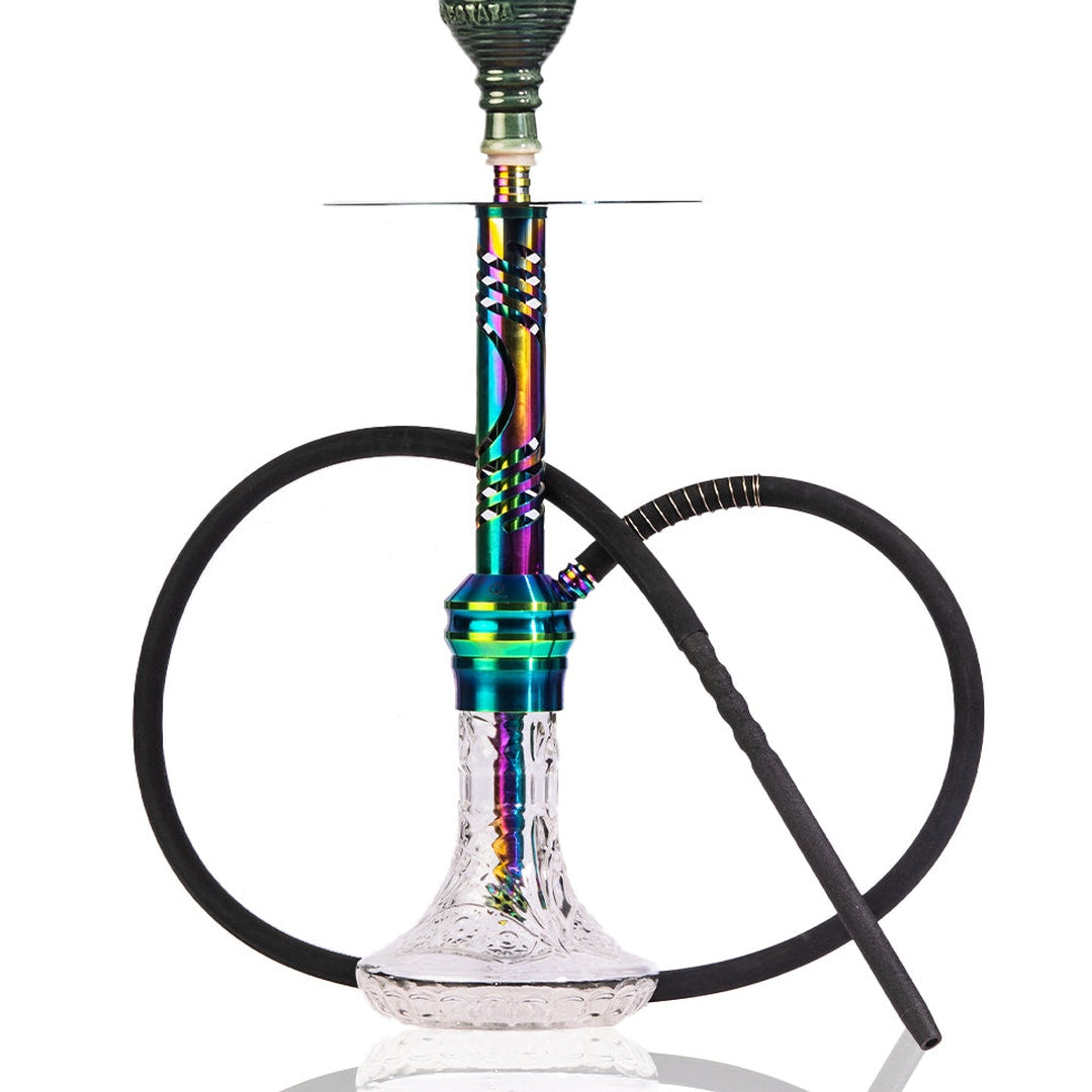 COCOYAYA Valeria Hookah - Rainbow (Transparent Base)