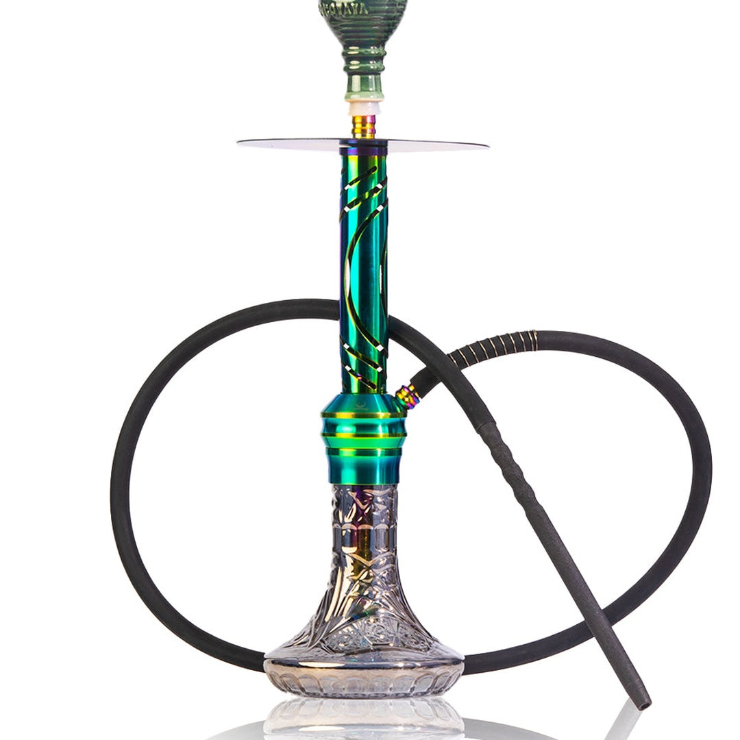 COCOYAYA Valeria Hookah - Rainbow (Black Base)