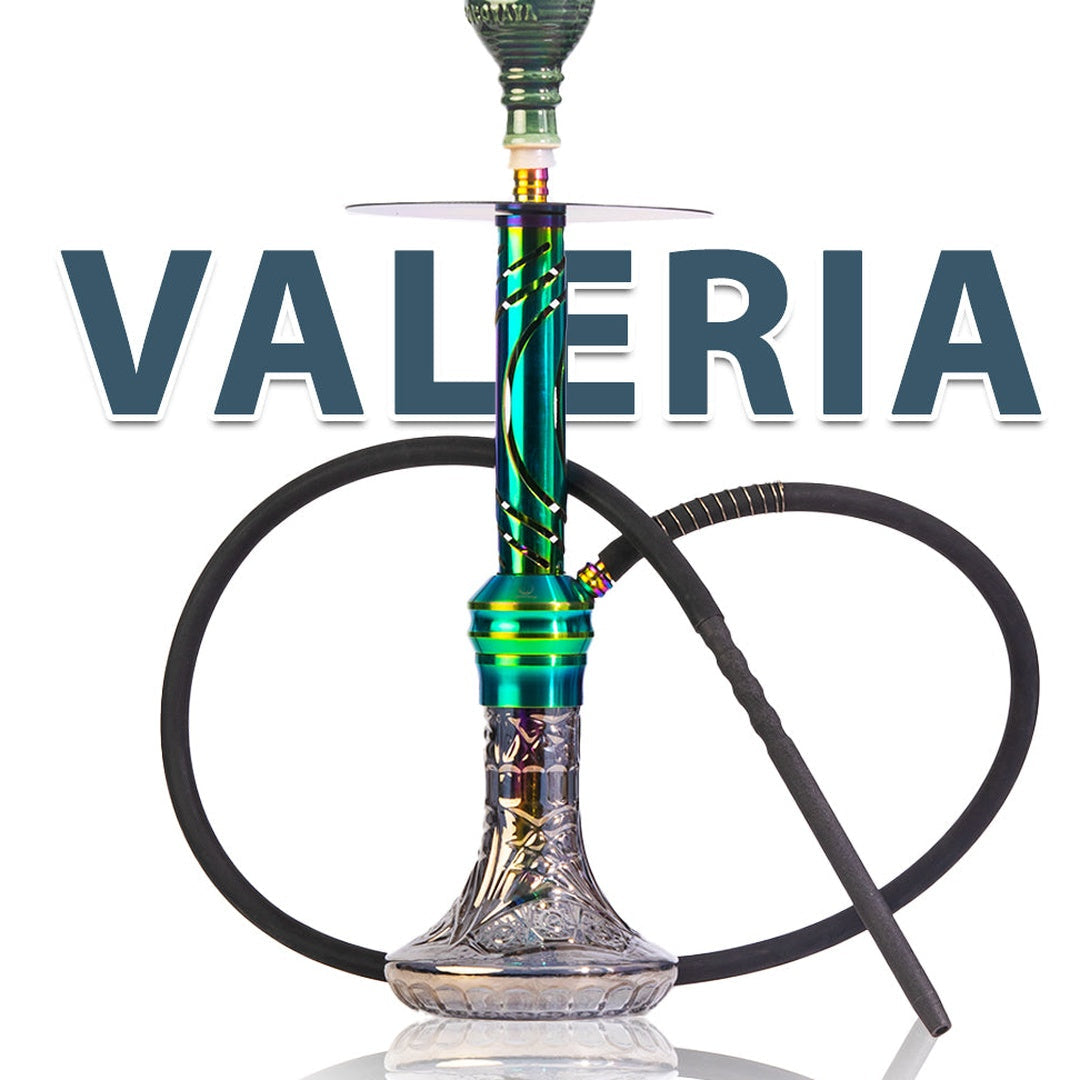 COCOYAYA Valeria Hookah - Rainbow (Black Base)