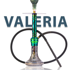 COCOYAYA Valeria Hookah - Rainbow (Black Base)