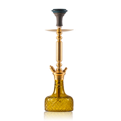 COCOYAYA Valencia Hookah - Golden & Amber Base