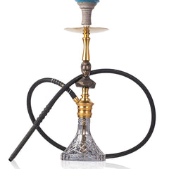 COCOYAYA Superman Bohemian Hookah - Gold Stem & CGB Base