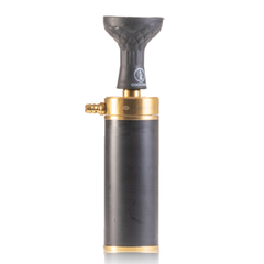 COCOYAYA Car-O-Bar Hookah - Gold Stem (Black Base)