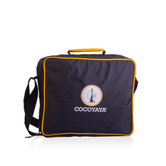 COCOYAYA Car-O-Bar LED Hookah with Bag - Gold Stem (White Base)