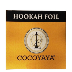 COCOYAYA Precut Aluminium Foil Paper for Hookah (50 Pcs)