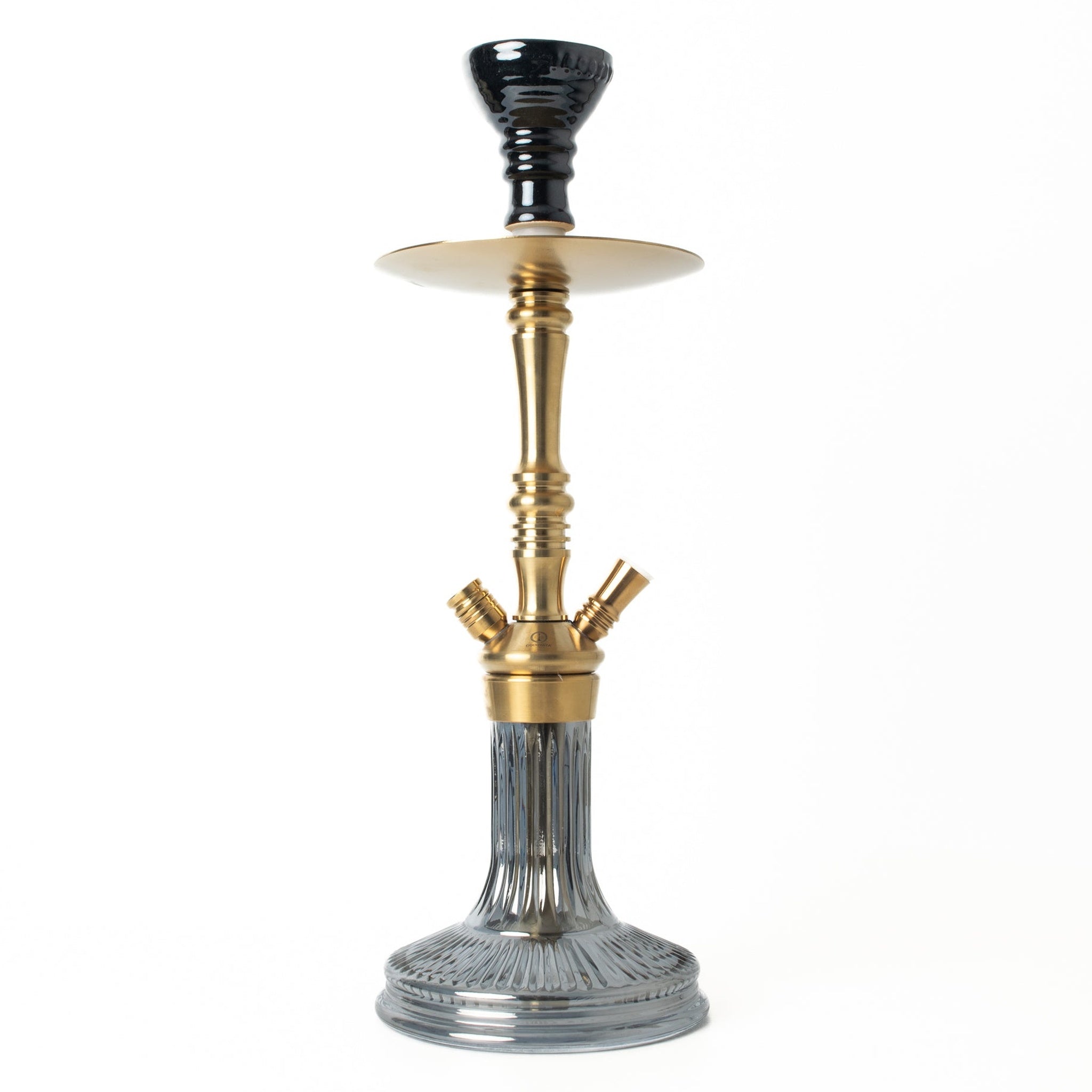 COCOYAYA Barcelona Hookah - Golden & Black Base