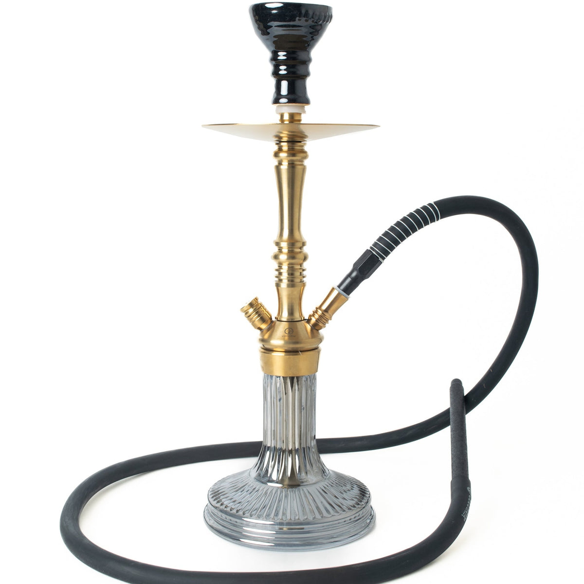 COCOYAYA Barcelona Hookah - Golden & Black Base