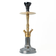 COCOYAYA Barcelona Hookah - Golden & Black Base