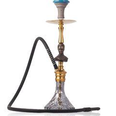COCOYAYA Superman Bohemian Hookah - Gold Stem & CGB Base