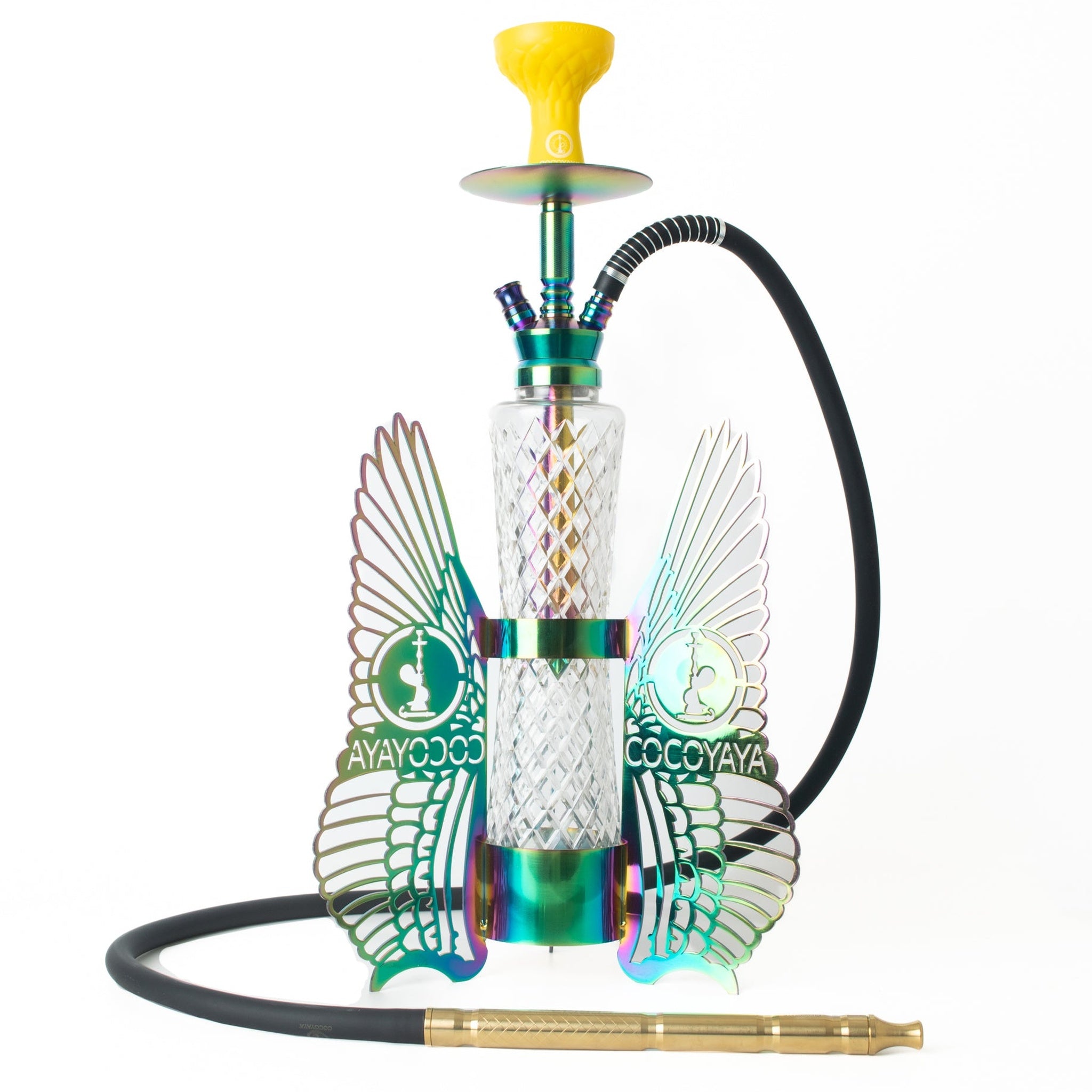 COCOYAYA Flamingo Fly Hookah - Rainbow