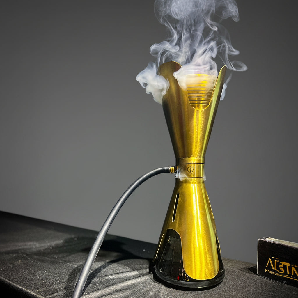 COCOYAYA Enigma Hookah - Golden