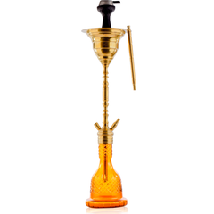 COCOYAYA Gamaliya Hani Hookah - Golden Stem & Amber Base