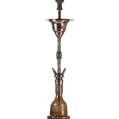 COCOYAYA Gamaliya Persia Grande Hookah - Bronze Stem & Brown Base