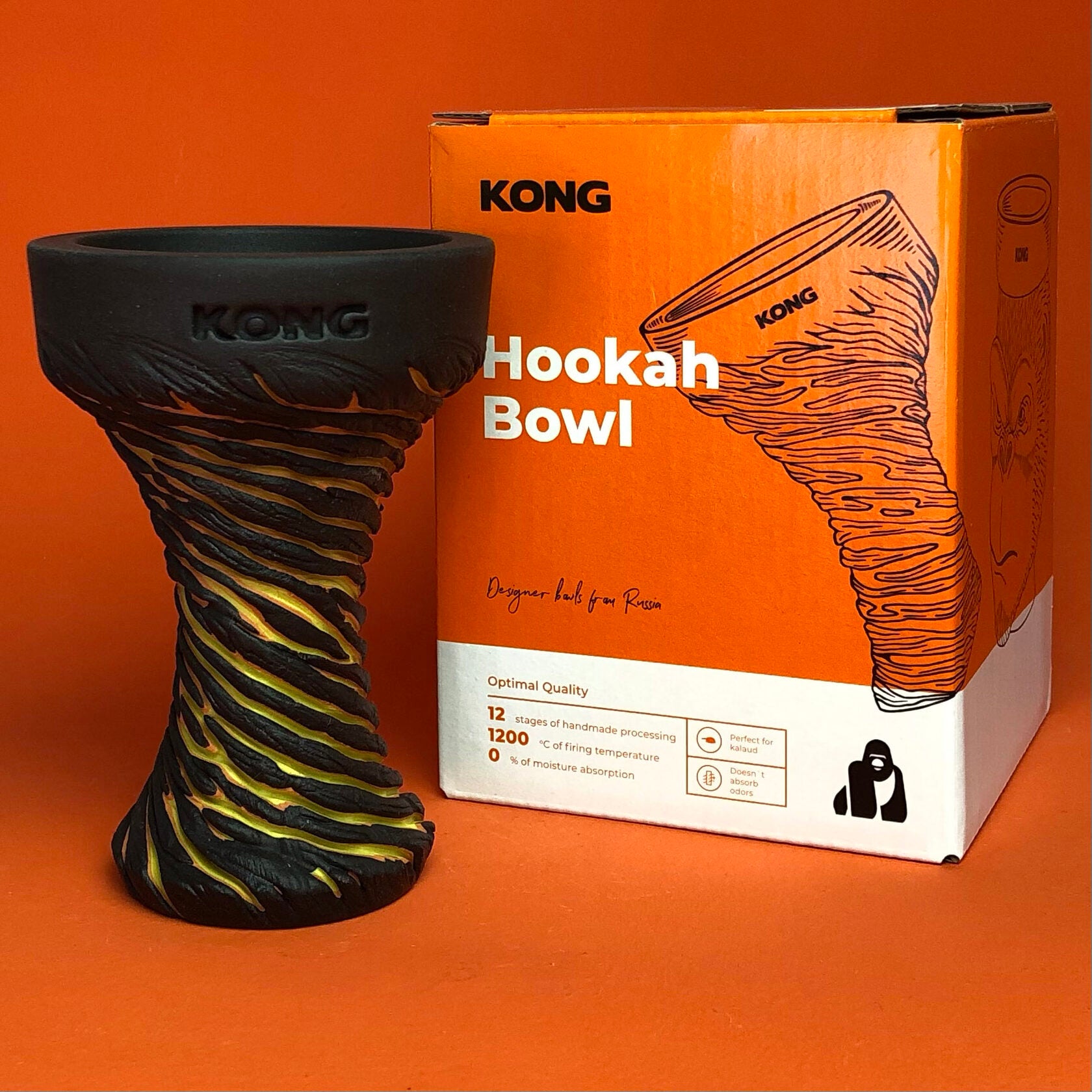 Kong Killer Lava Chillum Bowl
