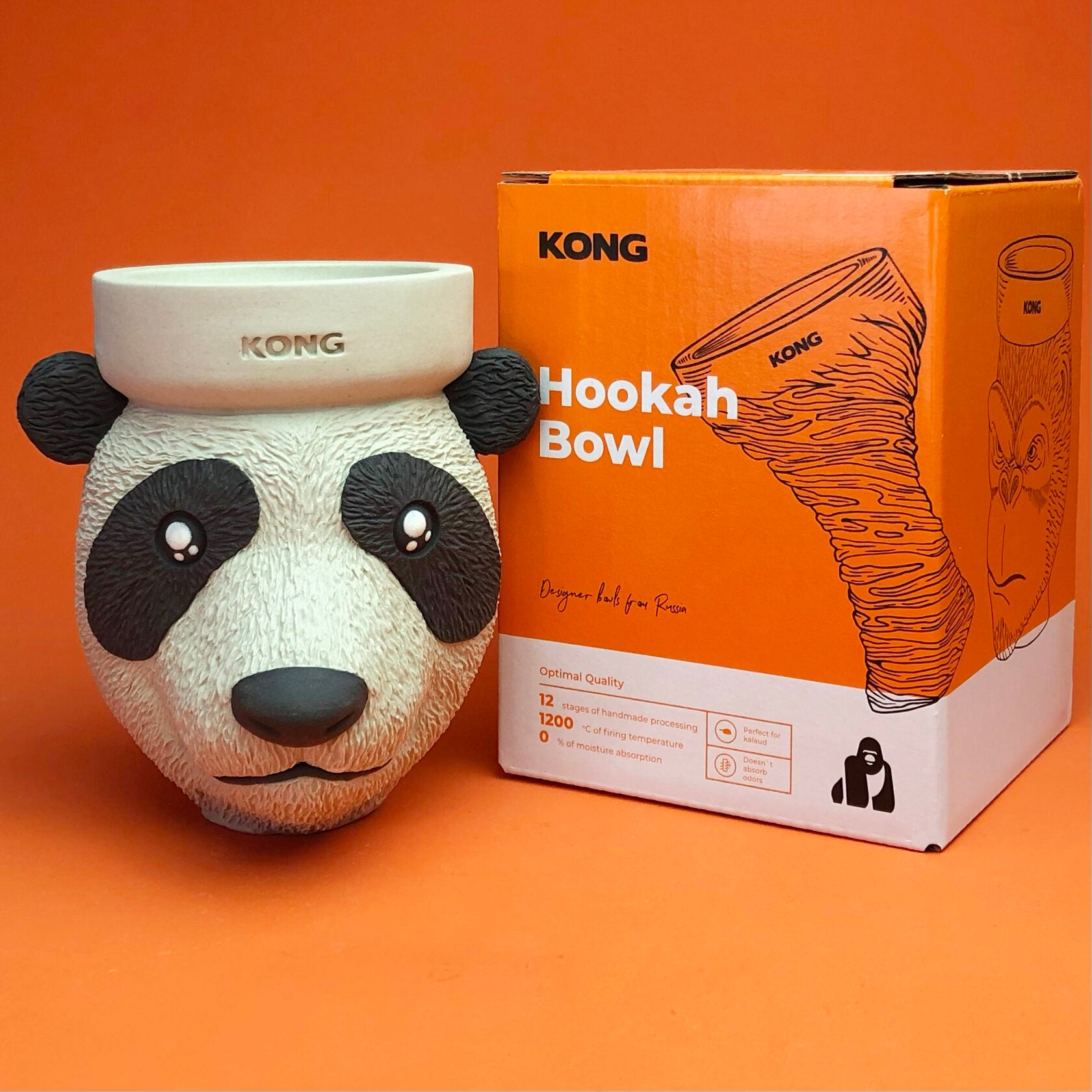 Kong Panda Chillum Bowl