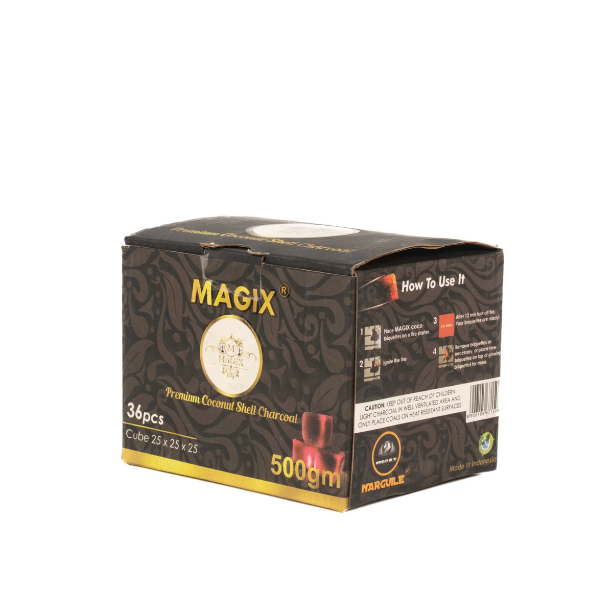 Magix Coconut Shell Charcoal 25MM