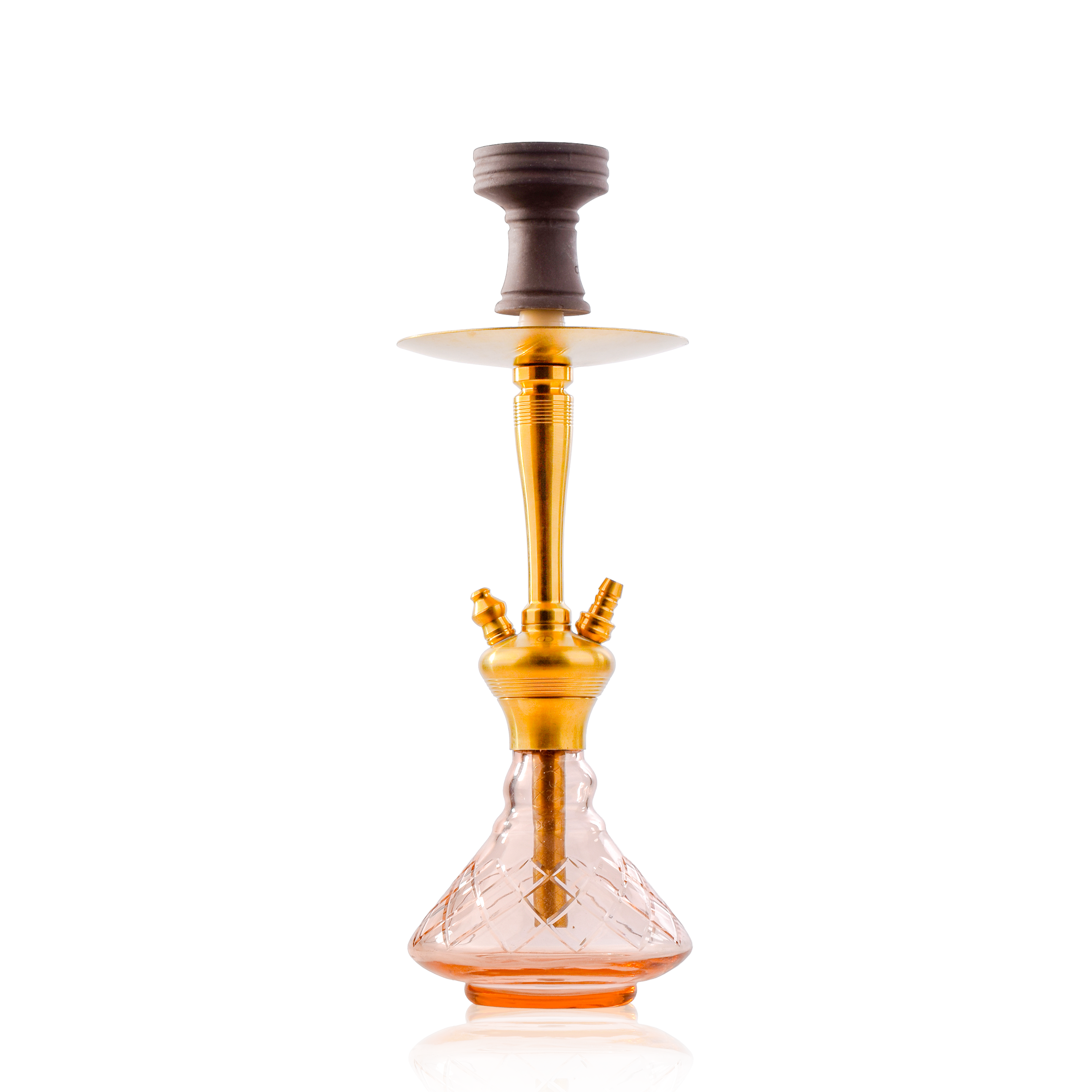 COCOYAYA Pablo Hookah - Gold Stem & Pink Base