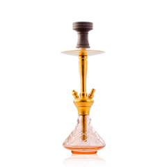 COCOYAYA Pablo Hookah - Gold Stem & Pink Base