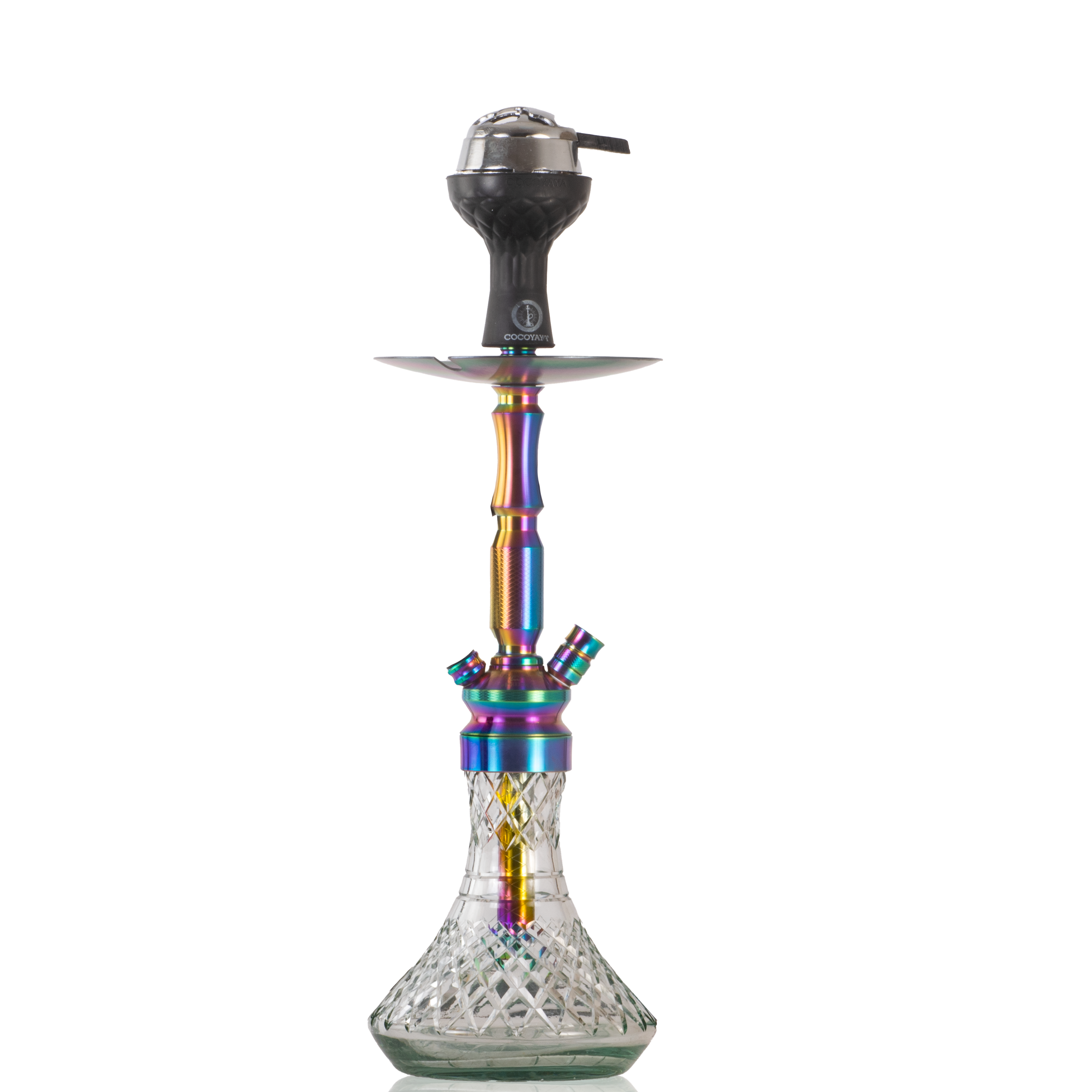 COCOYAYA Pedro Hookah with Bag - Rainbow