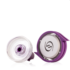 Quasar Hookah Chillum with HMD - Purple