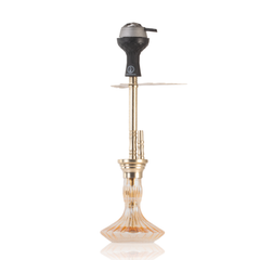 COCOYAYA Ronaldo Hookah with Bag - Gold Stem & Gold Base